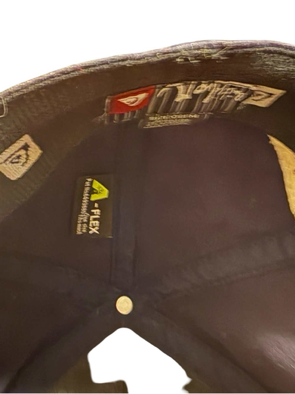 Quiksilver‎ Men's Distressed Navy Baseball Cap OSFA - Picture 7 of 8